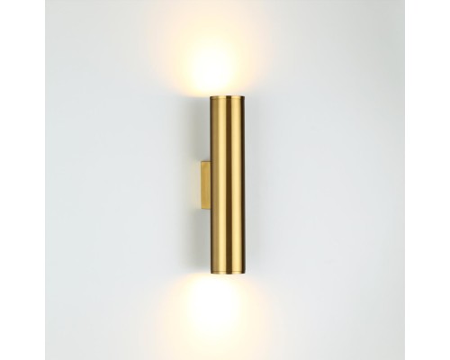 3833/2WA HIGHTECH ODL20 445 золотистый/металл Настенный светильник E27, LED max 7W 220V DARIO