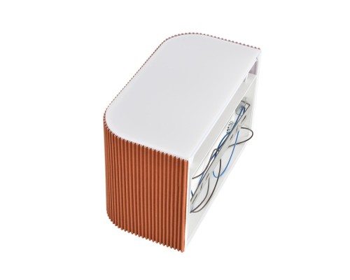 8329/2W MODERNI LN26 426 белый/кирпичный, металл/текстиль/пластик Бра E14 LED 2*10W 220V GOFERA