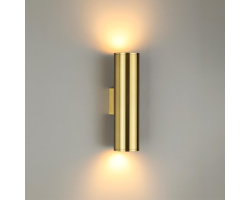 3833/2WB HIGHTECH ODL20 445 золотистый/металл Настенный светильник E27, LED max 7W 220V DARIO