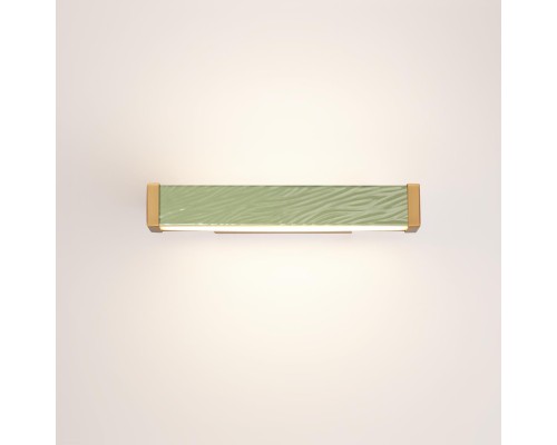 5450/10WLA L-VISION ODL_EX26 015 зеленый/античная бронза/металл/керамика/акрил Настенный светильник LED 10W 2000К/3000K/4000K RIVIERA