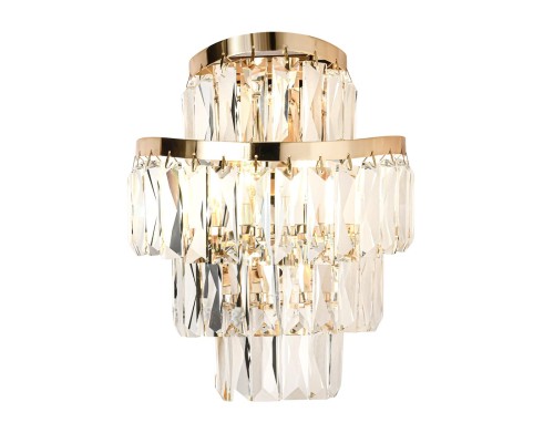 5073/2W HALL ODL24 605 золото/прозрачный/металл/хрусталь Бра E14 2*40W WAYTA