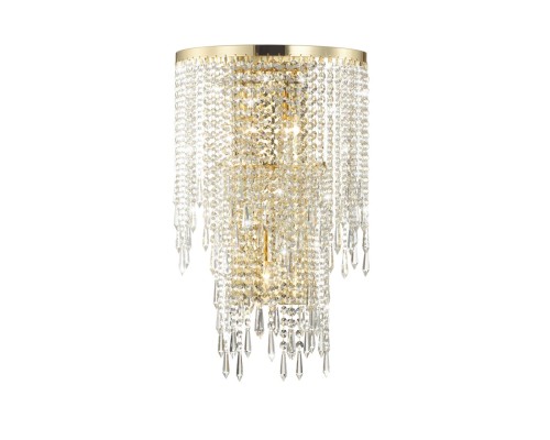 5028/3W MODERN ODL23 621 золотой/прозрачный металл/хрусталь Бра E14 3*40W CHOKKA