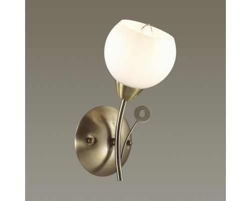 5265/1W COMFI LN23 237 античная латунь Бра E14 1*40W 220V TULA