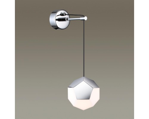 4304/7WL HIGHTECH ODL22 165 хром Настенный светильник IP20 LED 7W 420Лм IP20 4000K BINGO