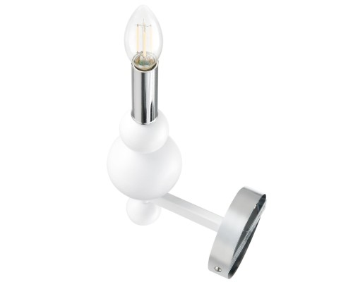 8260/1W MODERNI LN26 126 белый/хром, металл Бра E14 1*40W 220V NANA