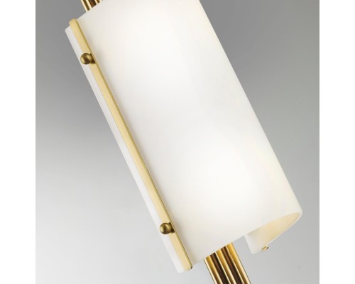 5415/2W MODERN ODL_EX23 39 бронзовый/белый матовый/металл/стекло Бра E27 2*40W MARGARET