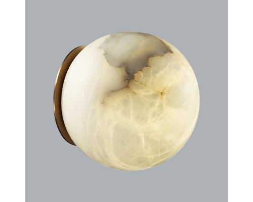 6684/5CLA L-VISION ODL24 194 Потолочный светильник латунь/металл/алебастр IP20 LED 10W 3000/4000 MARBELLA