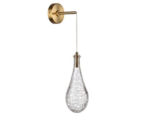 7147/5WL L-VISION ODL26 231 светильник античная бронза/стекло/металл IP20 LED 4W 300Лм 3000K 180° 220V BRAID