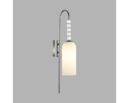 8270/1W NEOCLASSI хром/белый, металл/стекло Бра Е14 1*40W 220V TRACY