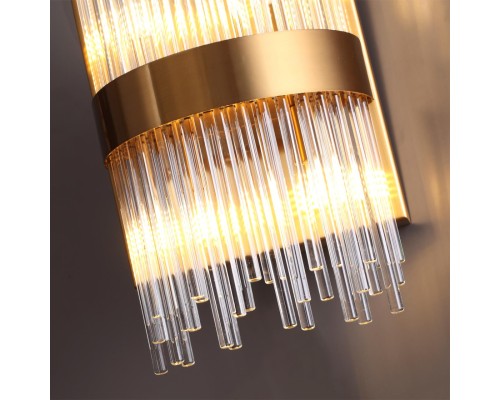 Бра Odeon Light 4722/4W Focco бронзовый/стекло/прозрачный G9 4*40 Вт