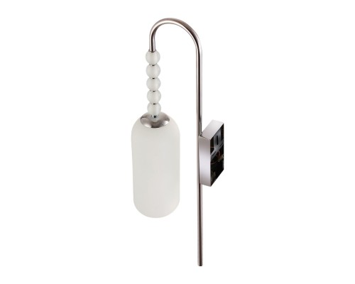 8270/1W NEOCLASSI хром/белый, металл/стекло Бра Е14 1*40W 220V TRACY