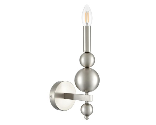 8107/1W MODERNI LN26 128 никель, металл Бра E14 1*40W 220V NANA