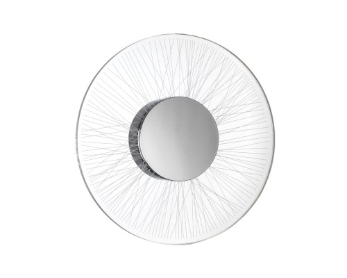 6628/9WL MIDCENT ODL24 151 полированный хром/металл/акрил Настенный светильник IP20 LED 9W 3000K 220V SOLARIS