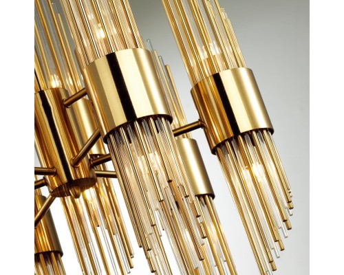 4847/2W HALL ODL21 335 золото/металл/стекло Бра G9 2*40W FLAMBI