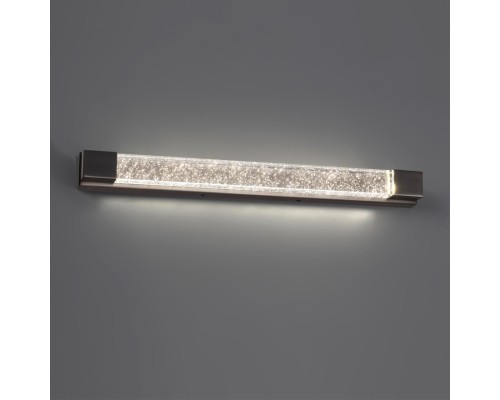 6680/12WL HIGHTECH ODL24 149 Настенный светильник брашир черн/металл/хрусталь IP20 LED 12W 600Лм 4000K MIRADA