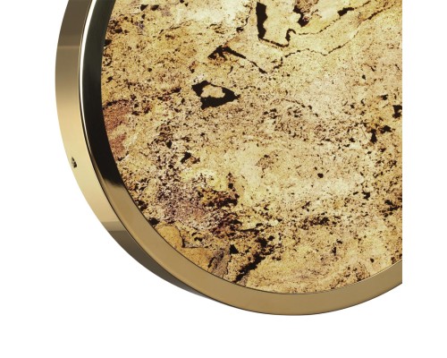 5079/24L L-VISION ODL24 зол./серо-беж./металл/натур.камень/акрил Настен.-потолочн. cветил.  с переключ.цветов.темпер. LED 24W 3000К/4000K/6000K BERGI