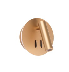 Накладной светодиодный светильник Odeon Light 3913/9WL Beam золотистый LED 9 Вт 3000K