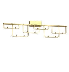 7060/12WL HIGHTECH ODL26 Настенный светильник  нерж/сталь золото  IP20 LED 12W 1080Лм 3000K 220V ZAHA