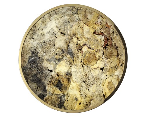 5079/50L L-VISION ODL24 зол./серо-бежевый/металл/натур.камень/акрил Настен.-потолочн. cветил.  с переключ.цветов.темпер. LED 50W 3000К/4000K/6000K BERGI