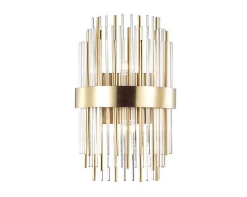 Бра Odeon Light 4639/2W Ida золотой/металл/стекло G9 2*40 Вт