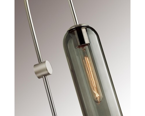 4805/1W PENDANT ODL21 291 никель/дымчатый Бра E27 1*60W VOSTI