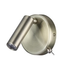 5222/3WL LEDIO LN22 016 бронза Бра с выкл. LED 3W 3000K 330Лм  220V CHASE