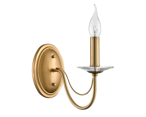 8033/1W CLASSI LN26 металл/стекло, медь/прозрачный Бра E14 1*40W 220V INCANTO