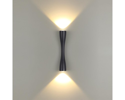 4291/10WL HIGHTECH ODL22 159 черный/металл Настенный светильник IP20 LED 10W 453Лм 3000K ANIKA