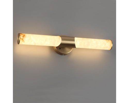 6672/12WL L-VISION ODL24 199 Настенный светильник латунь/металл/алебастр IP20 LED 12W 540Лм 3000K/4000K MARBELLA
