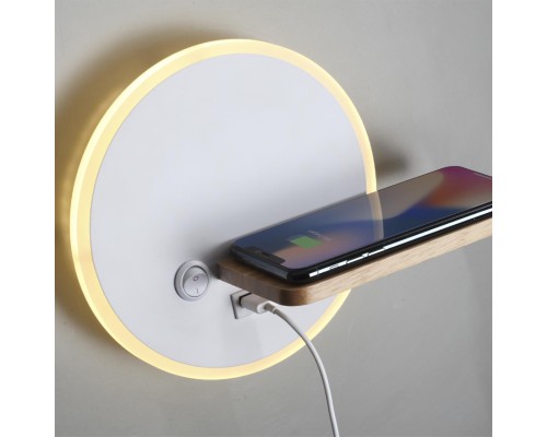 5634/9WL LEDIO LN23 038 белый Бра LED 9W 3000K 455Лм 220V WINNIE