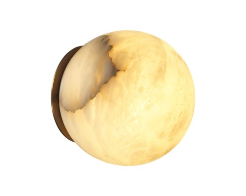 6684/5CLA L-VISION ODL24 194 Потолочный светильник латунь/металл/алебастр IP20 LED 10W 3000/4000 MARBELLA