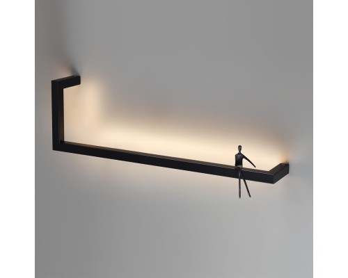 7153/14WL HIGHTECH ODL26 265 светильник черный/акрилл/металл IP20 LED 14W 3000K 220V GRAFIC