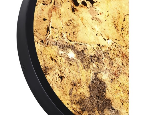 5064/30L L-VISION ODL24 черн./серо-беж./металл/натур.камень/акрил Настен.-потолочн. cветил.  с переключ.цветов.темпер. LED 30W 3000К/4000K/6000K BERGI