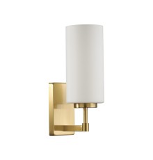 4990/1W HALL ODL23 000 матов. золотой/белый/стекло Бра E27  40W KASALI