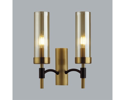 6538/2W CLASSI LN23 167 чёрный, латунь Бра E14 2*40W 220V SHARON