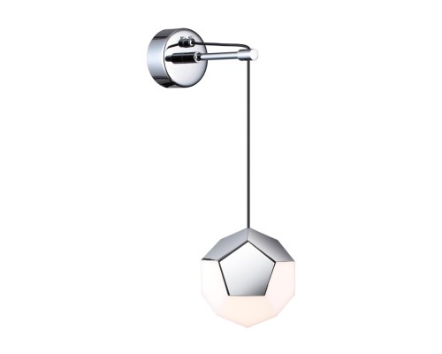 4304/7WL HIGHTECH ODL22 165 хром Настенный светильник IP20 LED 7W 420Лм IP20 4000K BINGO