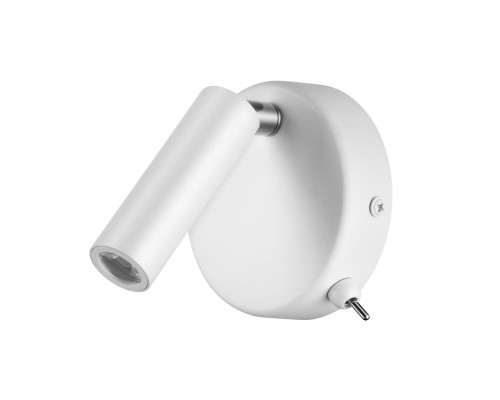 5221/3WL LEDIO LN22 000 белый Бра с выкл. LED 3W 3000K 330Лм  220V CHASE