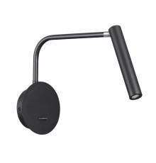 5637/3WLY УЦЕНКА(НЕВОЗВРАТНЫЙ ТОВАР) LEDIO LN26 434 чёрный Бра LED 2,5W 3000K 220V FINN