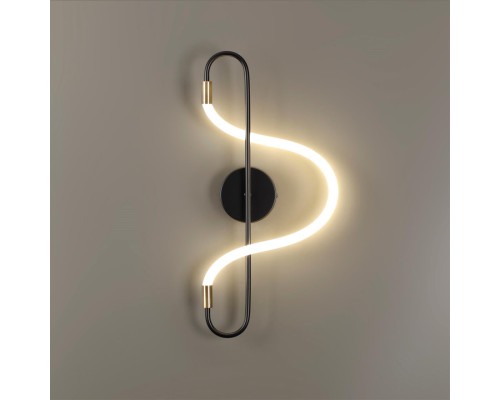 4303/12WL HIGHTECH ODL22 127 черный/античная бронза Настенный светильник IP20 LED 12W 720Лм 4000K KEYS