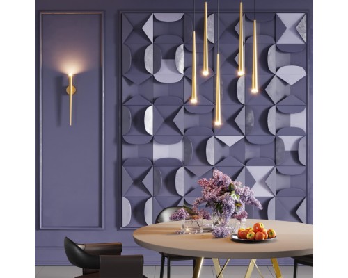 4352/5WL MIDCENT ODL23 223 античная бронза/металл Настенный св-к IP20 LED 5W 602Лм 3000K FRIDA