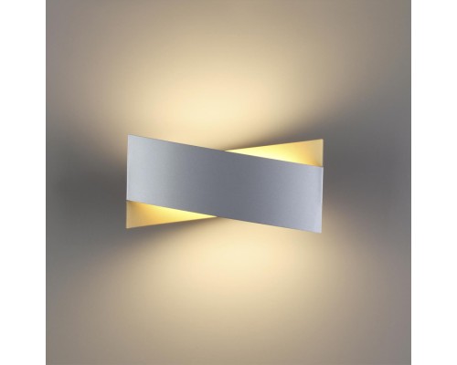 4214/18WL HIGHTECH ODL21 181 серебр/золот Настен.светильник IP20 LED 18W 900Лм 3000K TWISTY