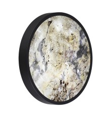 5064/30L L-VISION ODL24 черн./серо-беж./металл/натур.камень/акрил Настен.-потолочн. cветил.  с переключ.цветов.темпер. LED 30W 3000К/4000K/6000K BERGI