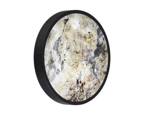 5064/24L L-VISION ODL24 черн./серо-беж./металл/натур.камень/акрил Настен.-потолочн. cветил.  с переключ.цветов.темпер. LED 24W 3000К/4000K/6000K BERGI