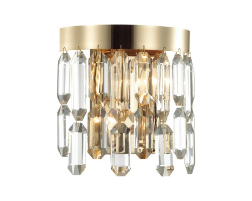 4986/2W HALL ODL22 385 золотой/хрусталь Бра E14 2*40W DAKISA