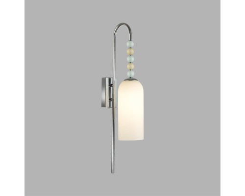 8271/1W NEOCLASSI хром/голубой/желтый/белый, металл/стекло Бра Е14 1*40W 220V TRACY