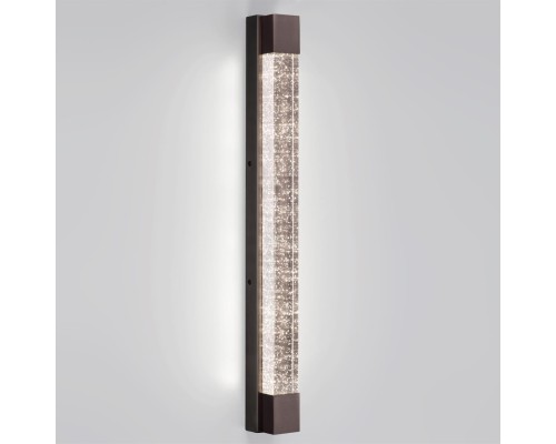 6680/12WL HIGHTECH ODL24 149 Настенный светильник брашир черн/металл/хрусталь IP20 LED 12W 600Лм 4000K MIRADA