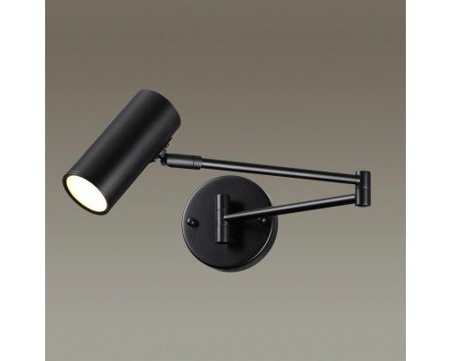 4376/1W HIGHTECH ODL23 173 черный Настенный светильник IP20 LED E14 9W RAZIO