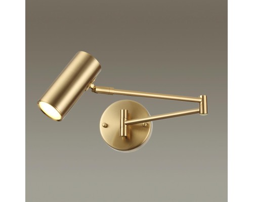 4377/1W HIGHTECH ODL23 173 золотой Настенный светильник IP20 LED E14 9W RAZIO