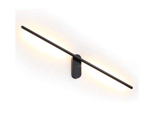 Накладной светодиодный светильник Odeon Light 3858/12WB Mill черный LED 12 Вт 3000K