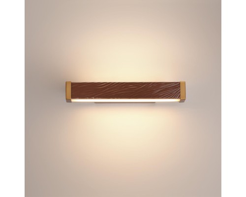 5450/10WLB L-VISION ODL_EX26 015 коричневый/античная бронза/металл/керамика/акрил Настенный светильник LED 10W 2000К/3000K/4000K RIVIERA